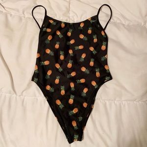 Forever21 One-Piece Pineapple Swimsuit